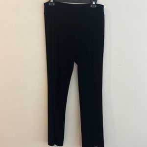 Black velvet pant
